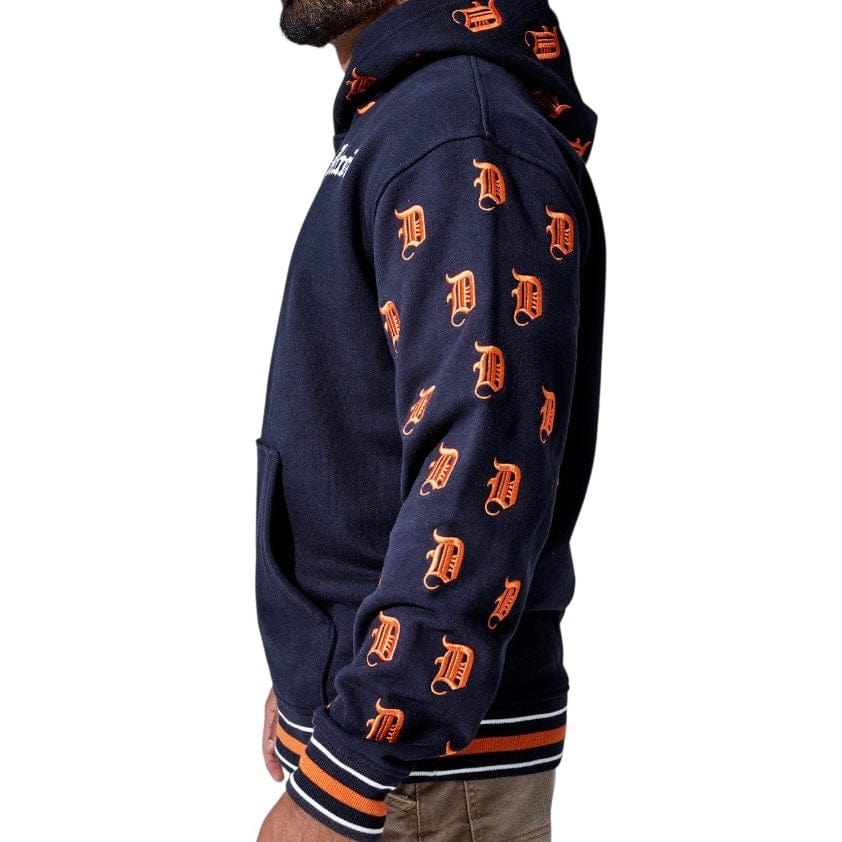 Jordan Craig 313 Pullover Hoodie (Tigers) 891655H - Image 2