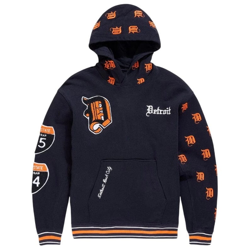 Jordan Craig 313 Pullover Hoodie (Tigers) 891655H - Image 3
