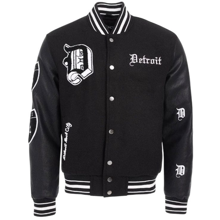 Jordan Craig 313 Varsity Jacket (Black) 91655 - Image 4