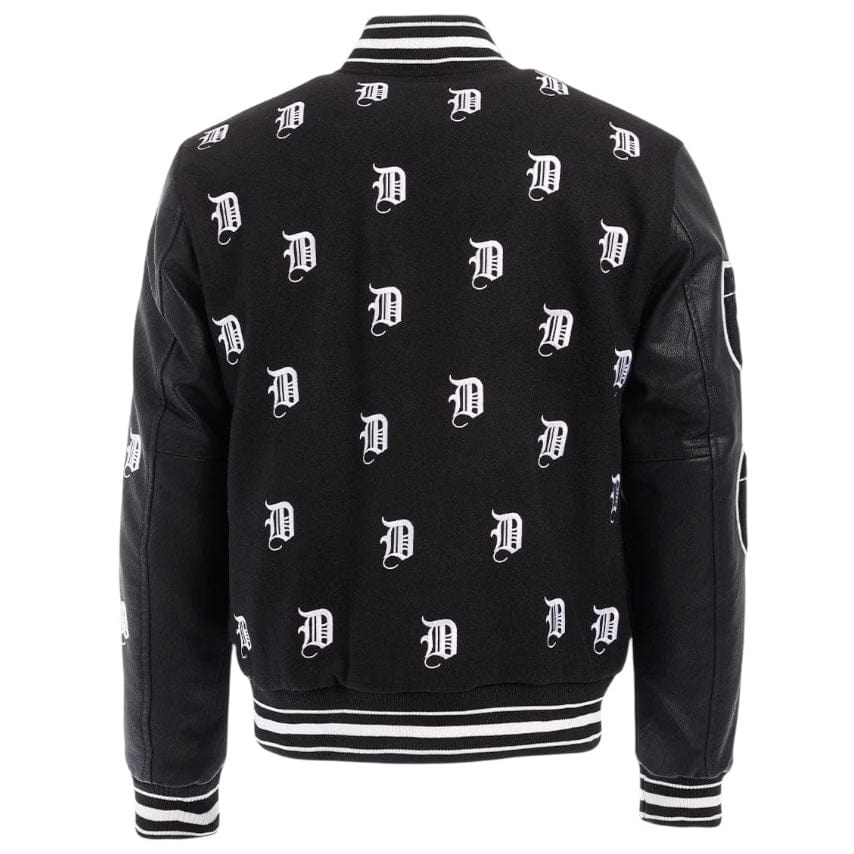 Jordan Craig 313 Varsity Jacket (Black) 91655 - Image 7