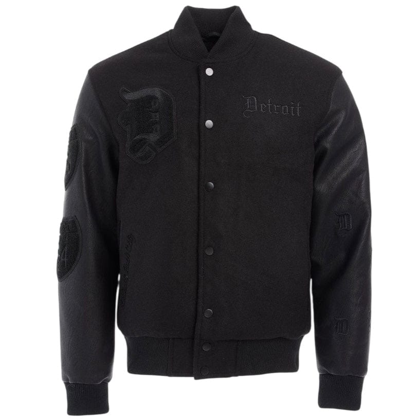 Jordan Craig 313 Varsity Jacket (Blackout) 91655 - Image 2