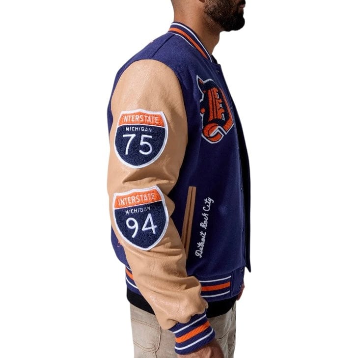 Jordan Craig 313 Varsity Jacket (Tiger) 91655 - Image 2