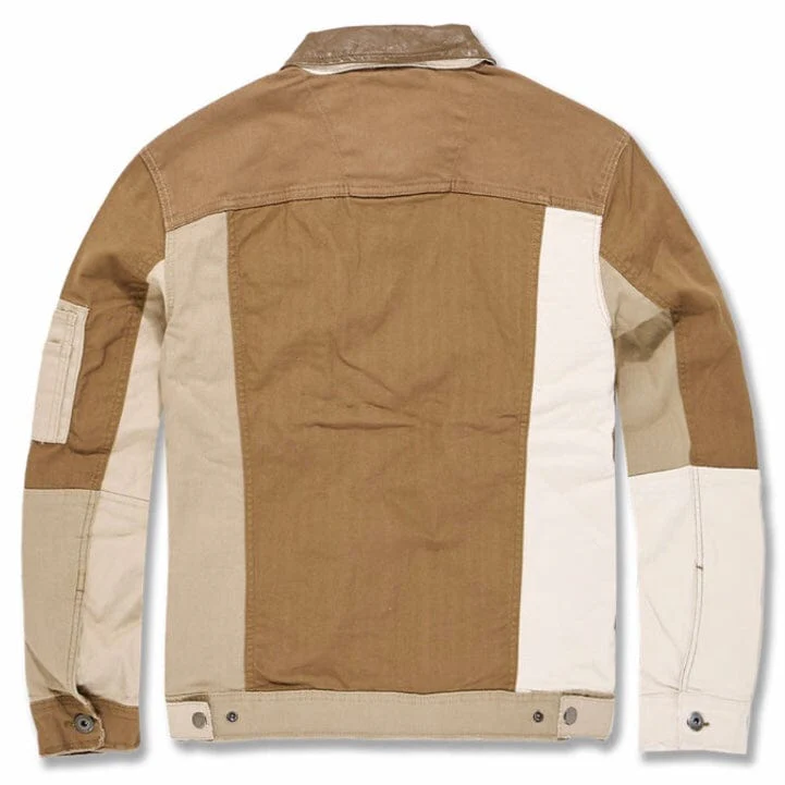 Jordan Craig Amarillo Herringbone Trucker Jacket (Desert) 91562 - Image 2