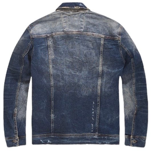 Jordan Craig Amsterdam Denim Trucker Azure Jacket (Desert) JJ358R - Image 2