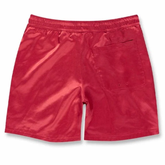 Jordan Craig Athletic Lux Shorts (Red) 4415 - Image 2