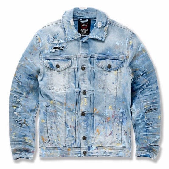 Jordan Craig Avalanche Denim Trucker Jacket (Lightning Blue) 91510 - Image 4