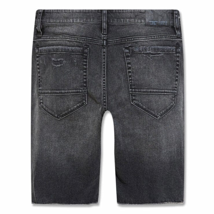 Jordan Craig Baltimore Retro Denim Shorts (Black Shadow) J3195S - Image 2