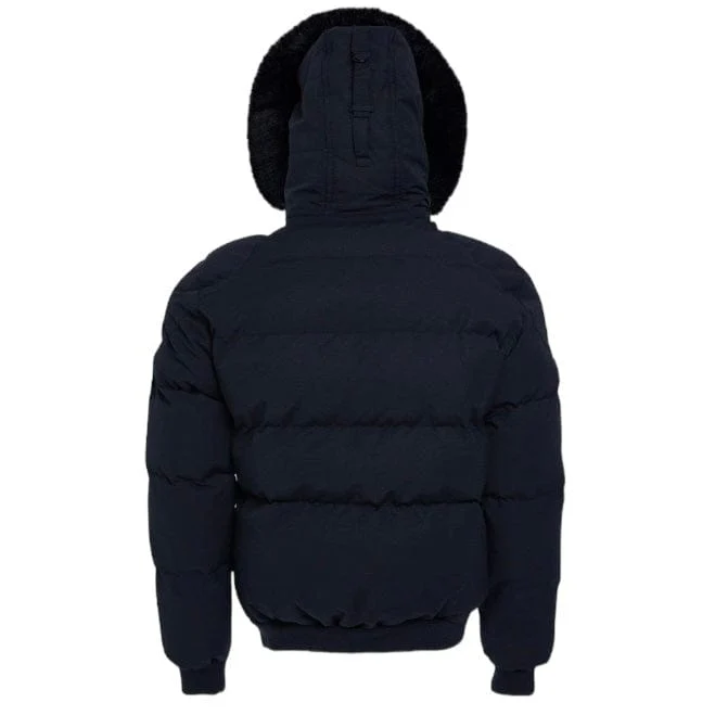 Jordan Craig Bay Bomber Jacket (Noir) 91615 - Image 4