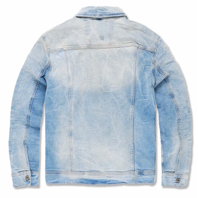Jordan Craig Bayside Denim Trucker Jacket (Iced Lager) JJ350R - Image 2