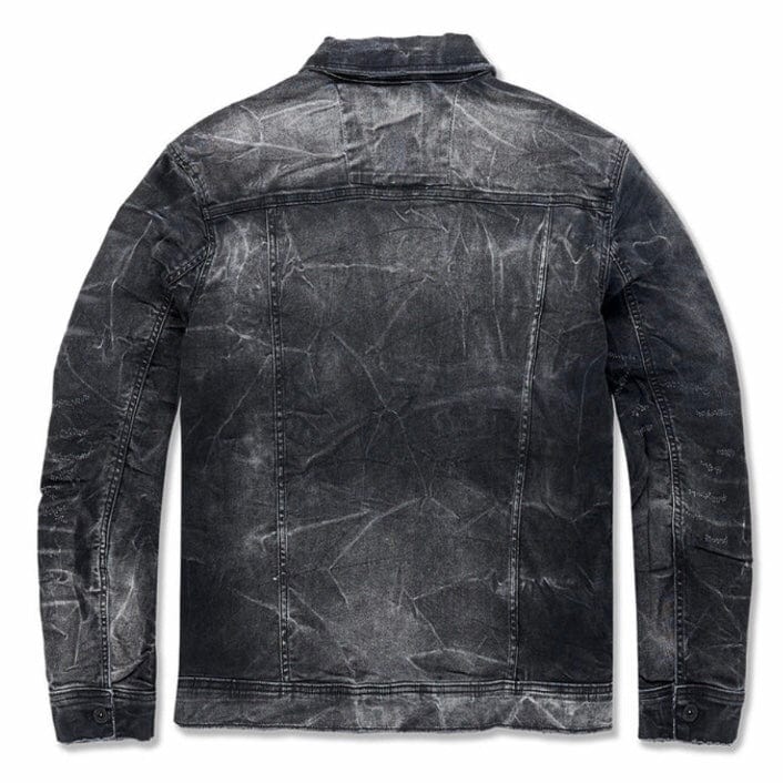 Jordan Craig Bayside Denim Trucker Jacket (Industrial Black) JJ350R - Image 2