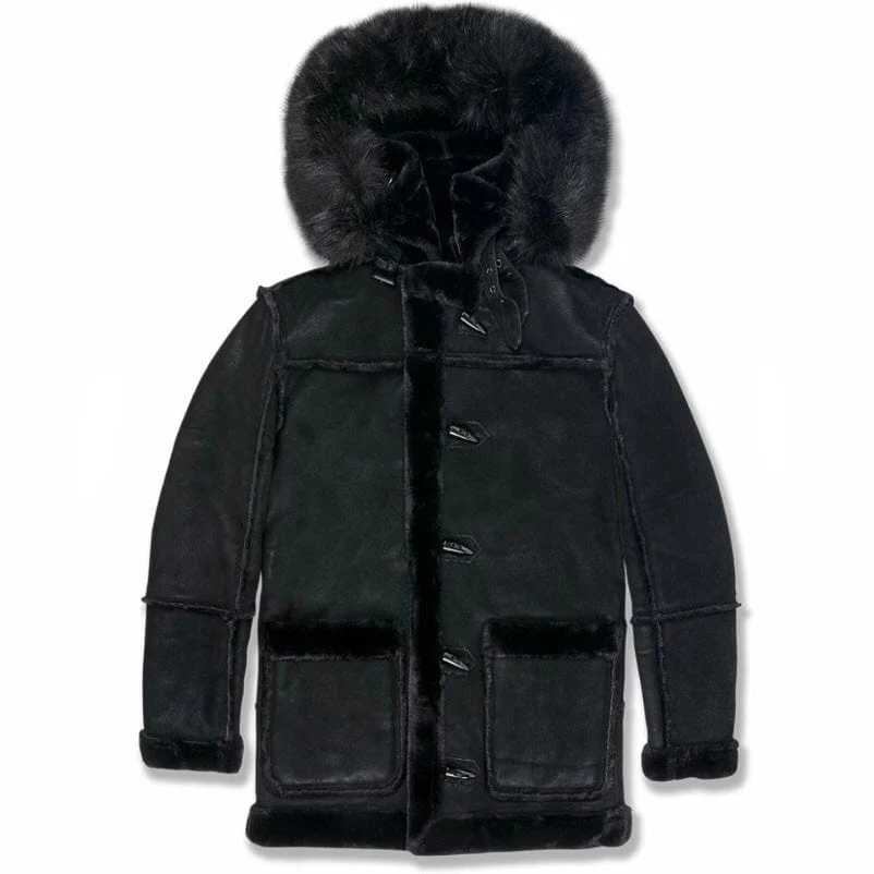 Jordan Craig Big Men's Denali Shearling Jacket (Black) 91540X