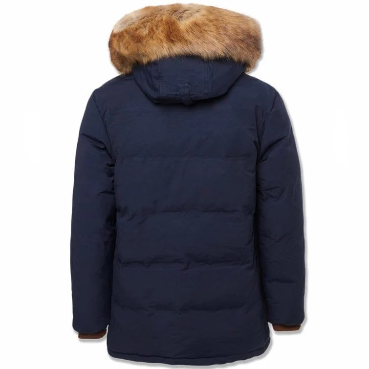 Jordan Craig Bismarck Fur Lined Parka Jacket (Navy) 91537 - Image 8