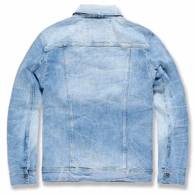 Jordan Craig Boulder Denim Trucker Jacket (Sky Blue) JJ1082 - Image 2