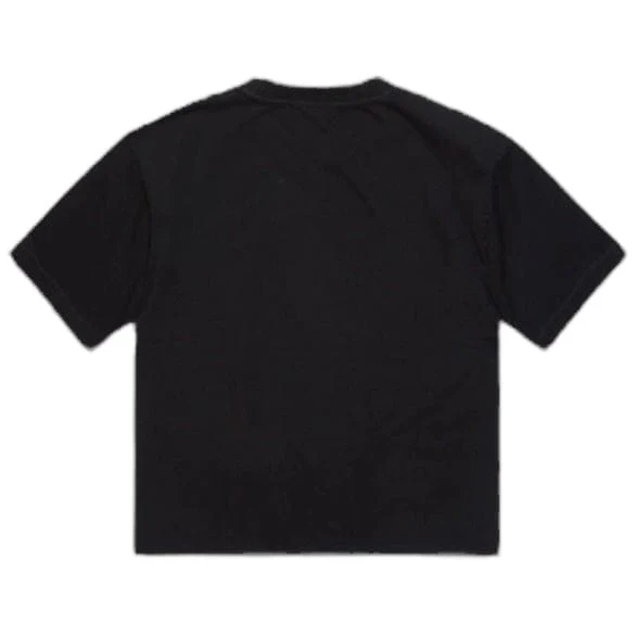 Jordan Craig Burbank Cropped Boxy T Shirt (Black) 9152A - Image 3