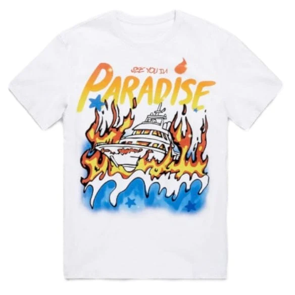 Jordan Craig Burn The Boats T Shirt (White) 9202A - Image 3