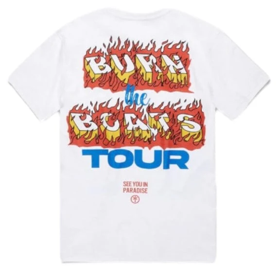 Jordan Craig Burn The Boats T Shirt (White) 9202A - Image 4
