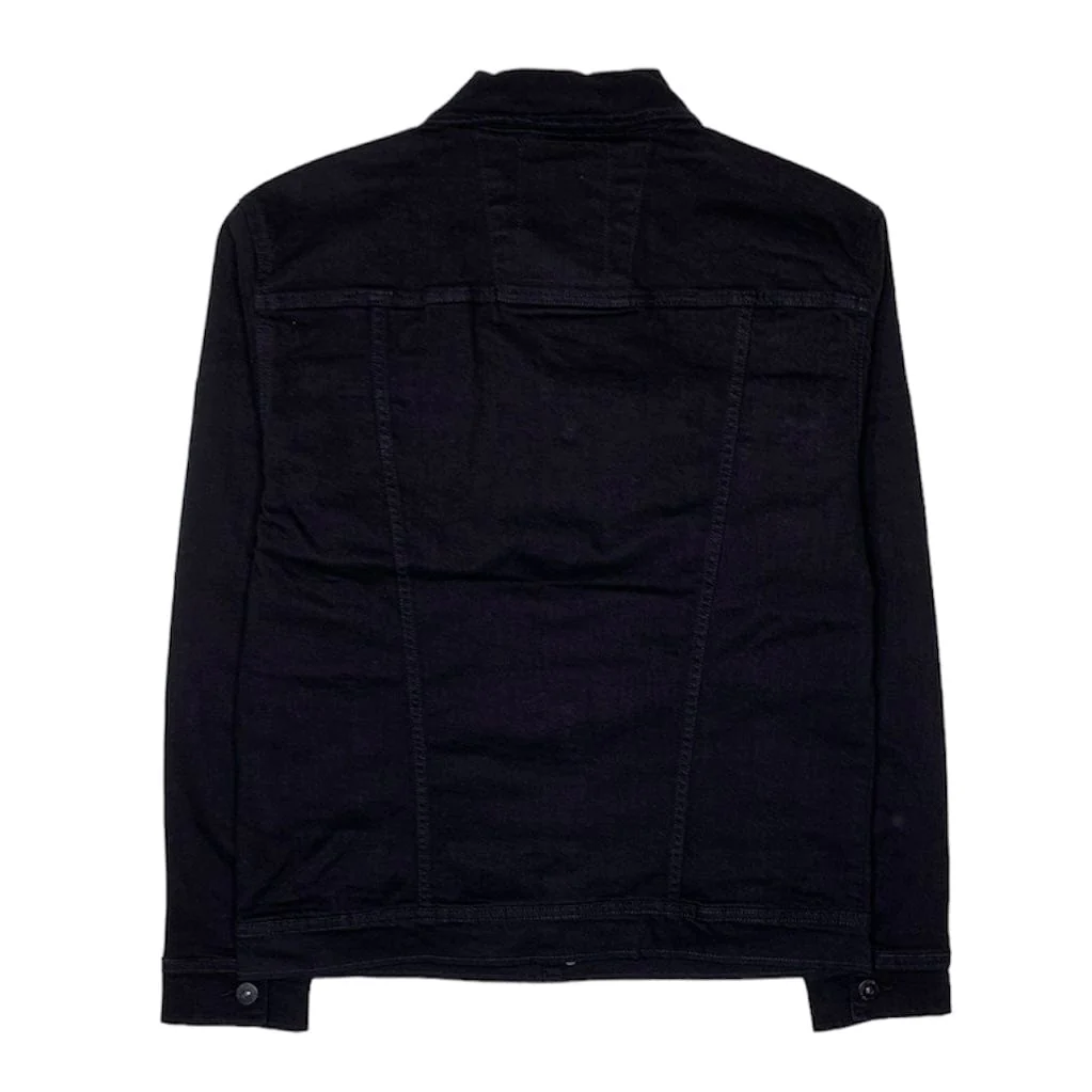 Jordan Craig Clean Tribeca Twill Trucker Denim Jacket (Black) JJ955 - Image 2