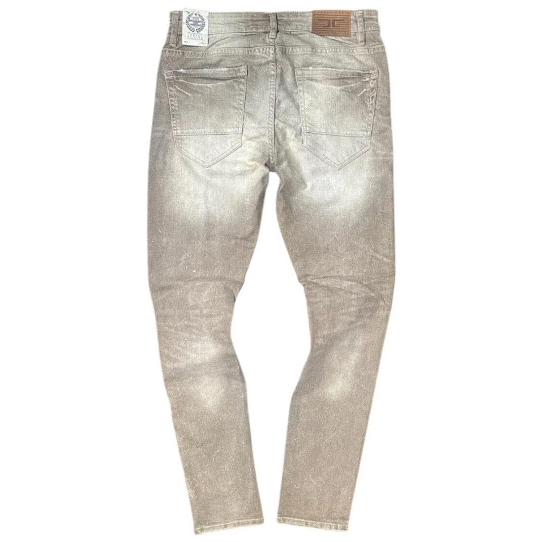 Jordan Craig Colored Y&D Denim Jeans (Cappuccino) JS2283 - Image 2