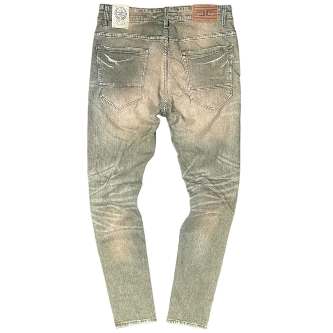 Jordan Craig Colored Y&D Denim Jeans (Moss) JS2283 - Image 2