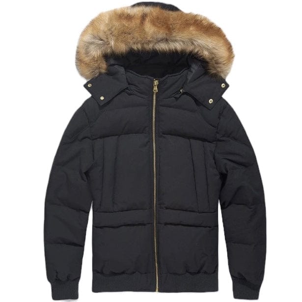 Jordan Craig Cross Bay Bomber Jacket (Black) 91630 - Image 4