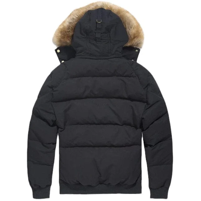 Jordan Craig Cross Bay Bomber Jacket (Black) 91630 - Image 5