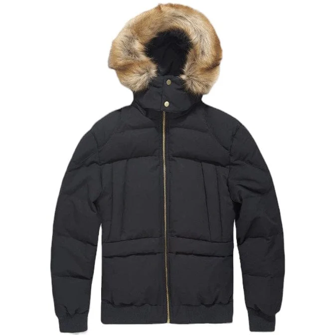 Jordan Craig Cross Bay Bomber Jacket (Black) 91630 - Image 6
