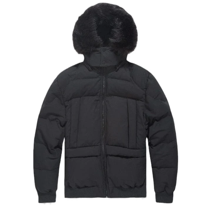 Jordan Craig Cross Bay Bomber Jacket (Noir) 91630 - Image 6