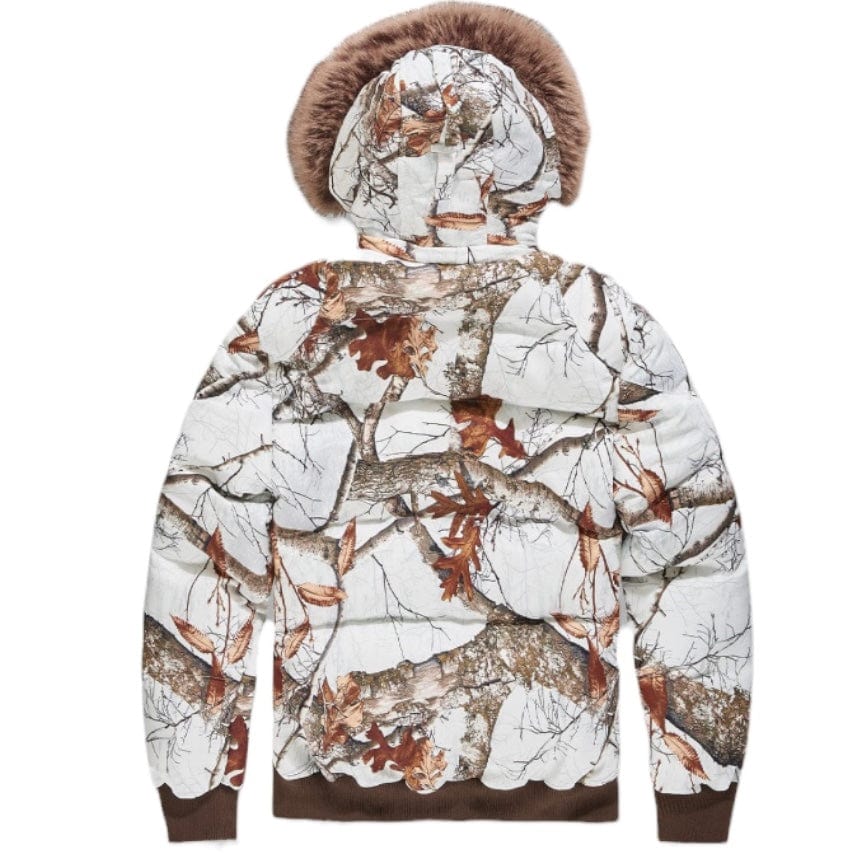 Jordan Craig Cross Bay Bomber Jacket (Snow Camo) 91630C - Image 3