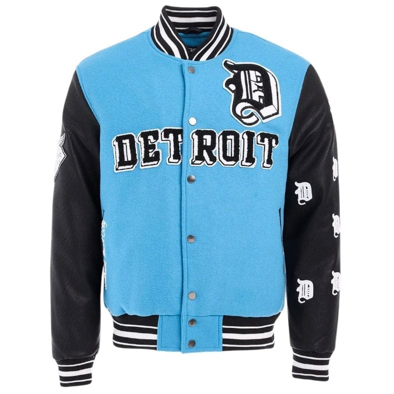 Jordan Craig D-Town Varsity Jacket (Lion Blue) 91653 - Image 3