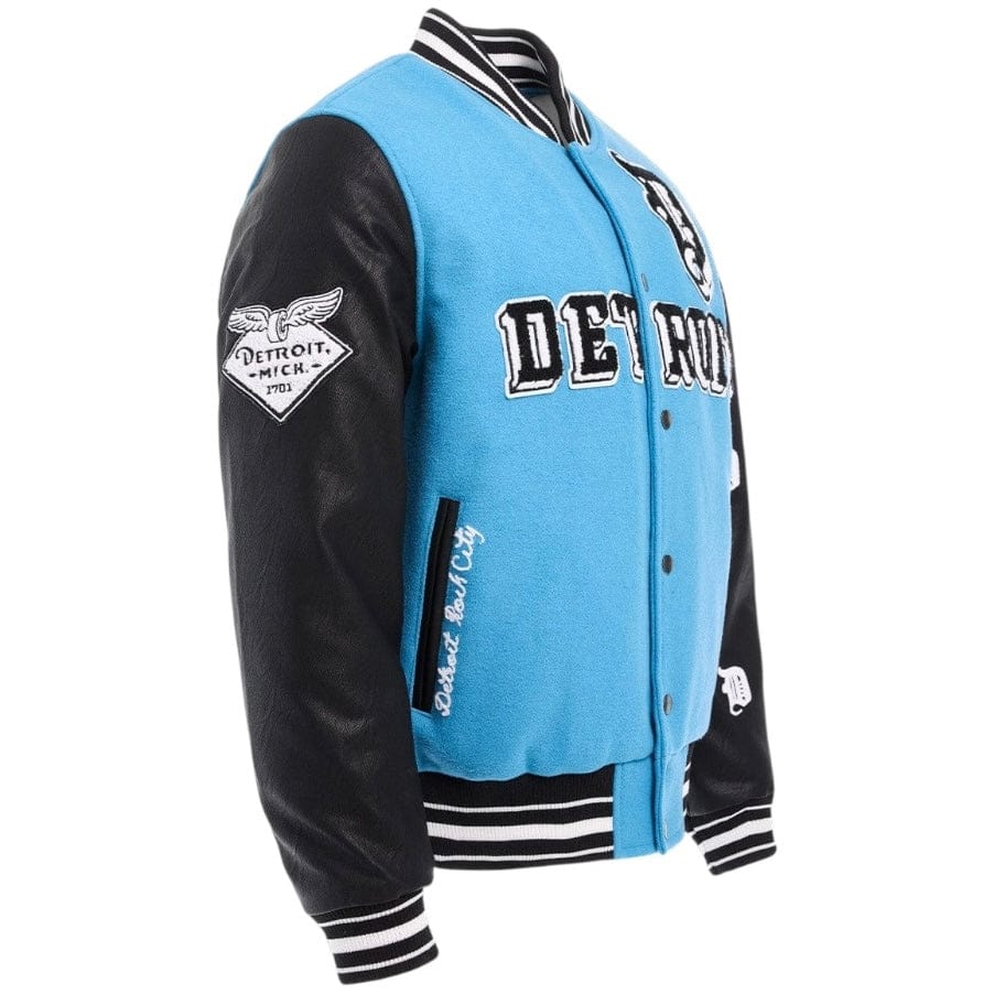 Jordan Craig D-Town Varsity Jacket (Lion Blue) 91653 - Image 4