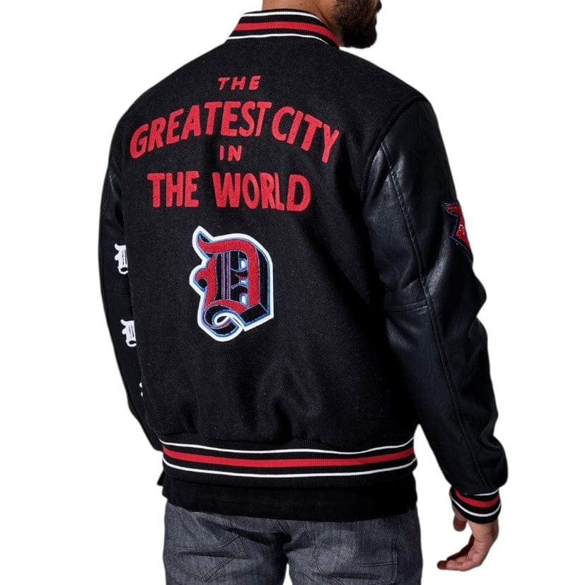 Jordan Craig D-Town Varsity Jacket (Piston) 91653 - Image 2