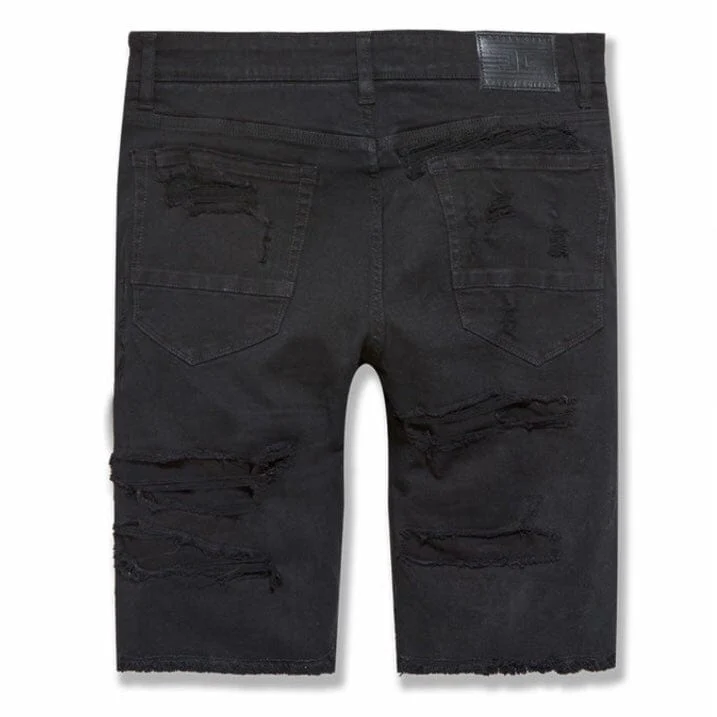 Jordan Craig Dallas Denim Shorts (Jet Black) J3198S - Image 2