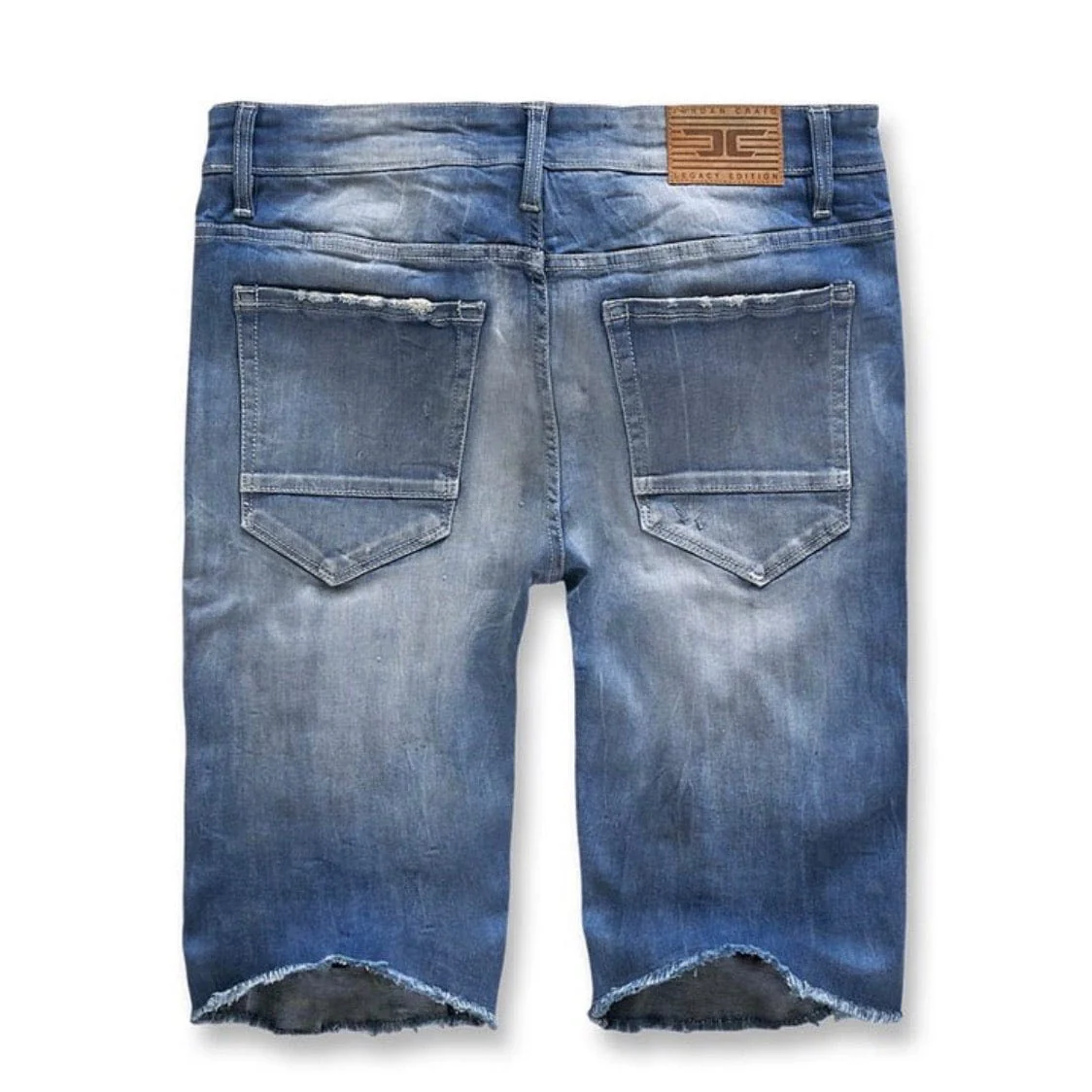 Jordan Craig Daytona Striped Denim Shorts (Studio Blue) - Image 4