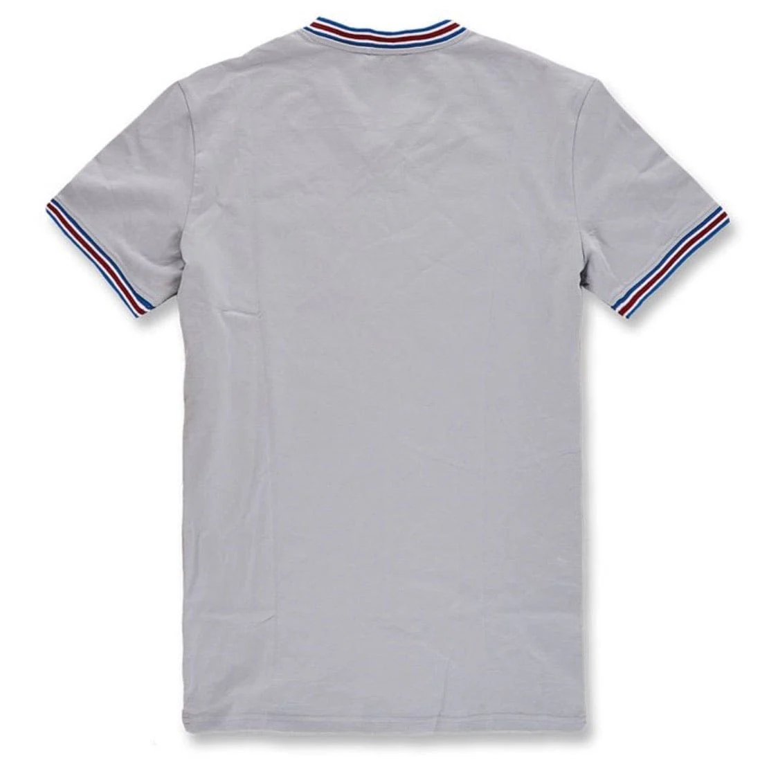 Jordan Craig Delray Premium V Neck T Shirt (Lt Grey) - 8989V - Image 2
