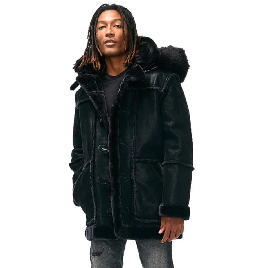 Jordan Craig Denali Shearling Jacket (Black) 91445 - Image 2