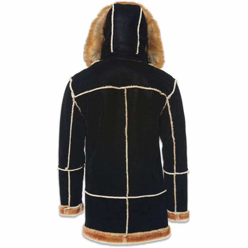 Jordan Craig Denali Shearling Jacket (Black Coffee) 91589 - Image 4