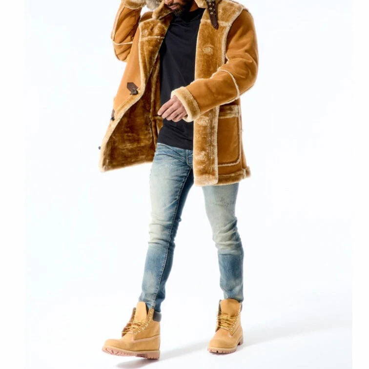 Jordan Craig Denali Shearling Jacket (Cognac) - Image 6