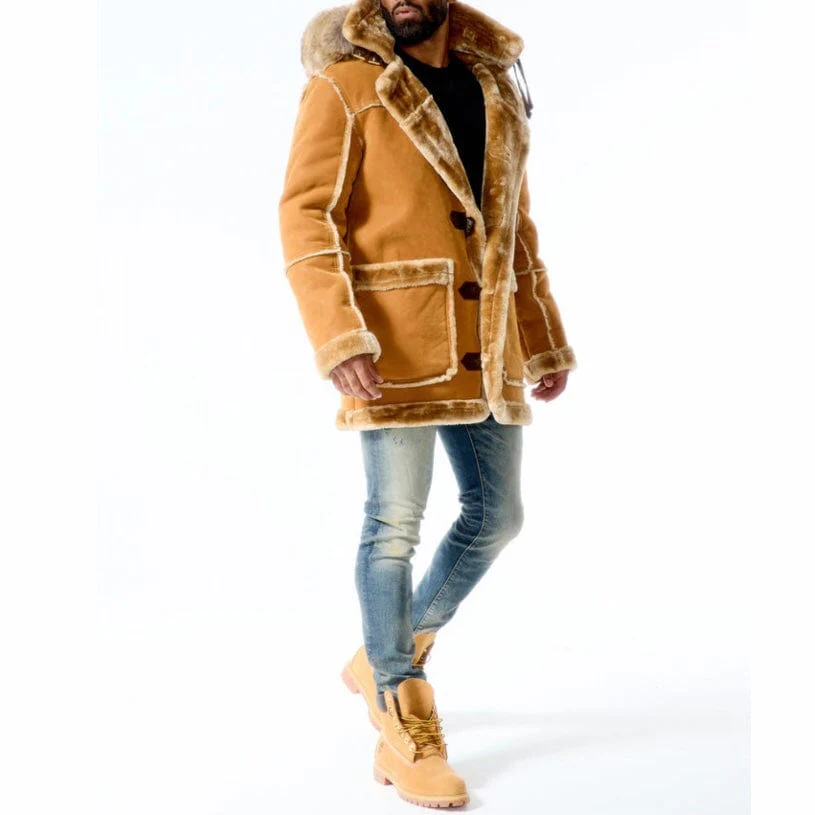 Jordan Craig Denali Shearling Jacket (Cognac) - Image 7