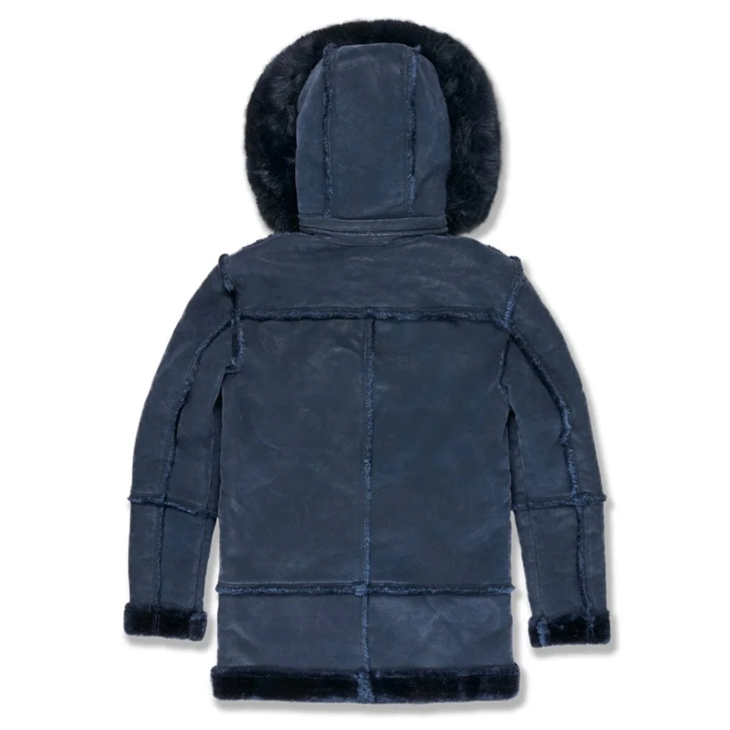 Jordan Craig Denali Shearling Jacket (Navy) 91540 - Image 4