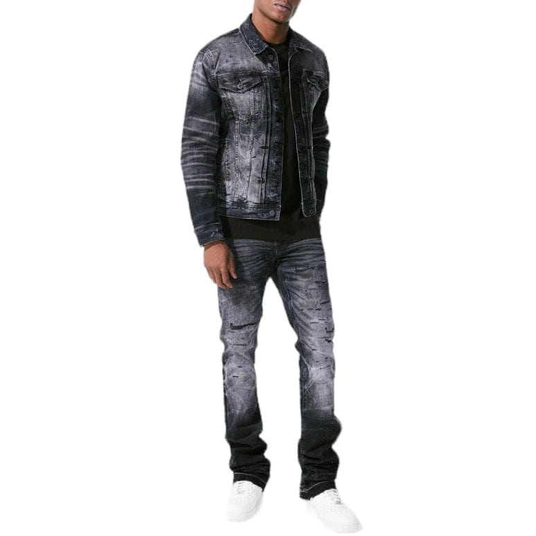 Jordan Craig Desperado Denim Trucker Jacket (Black Shadow) JJ351R - Image 3