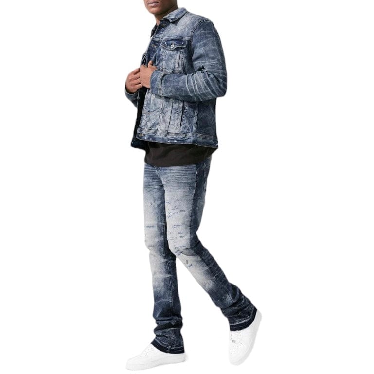 Jordan Craig Desperado Denim Trucker Jacket (Death Valley) JJ351R - Image 3
