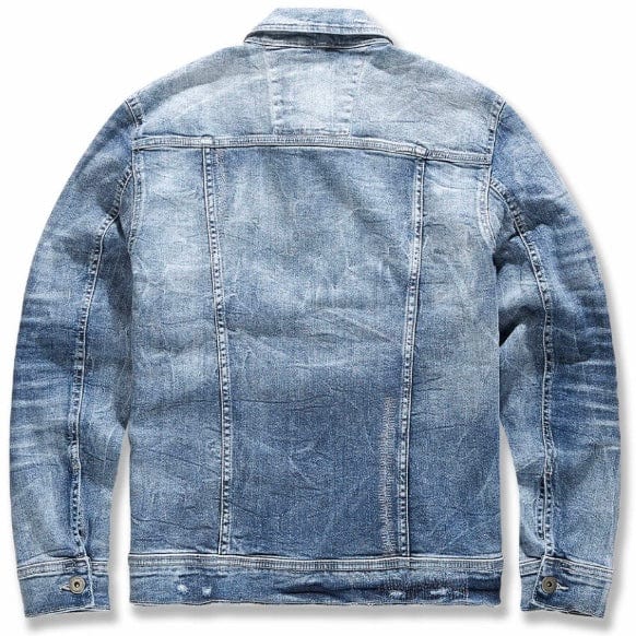 Jordan Craig Desperado Denim Trucker Jacket (True Blue) JJ351R - Image 2