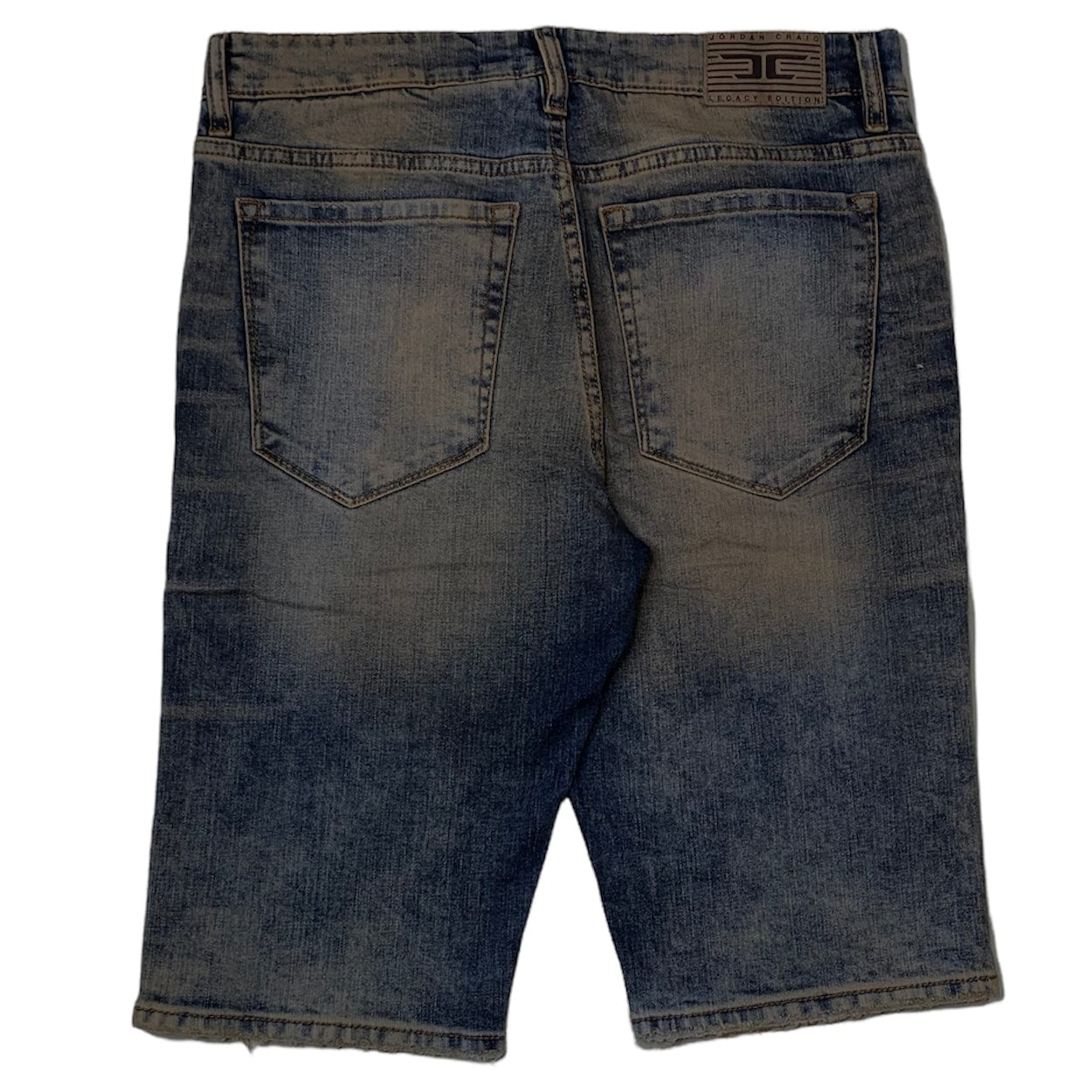 Jordan Craig Distressed Denim Short (Copper Wash) - J3139S - Image 2