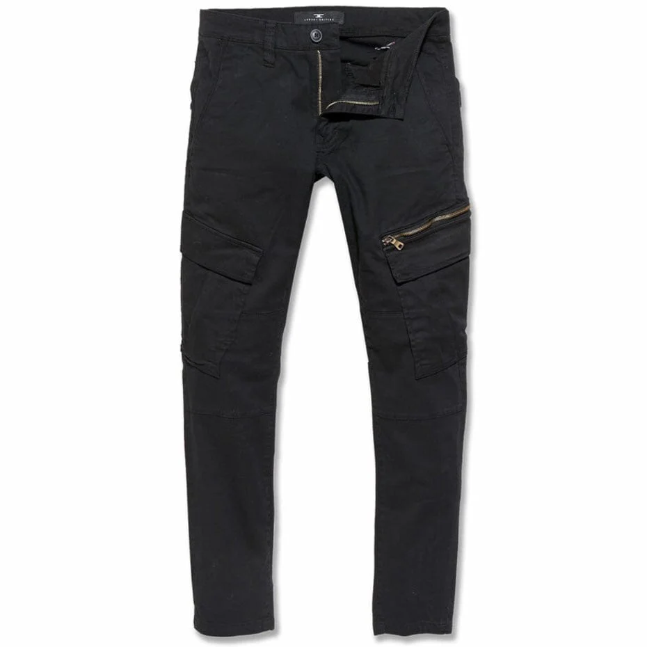 Jordan Craig Sean Dover Lightweight Cargo Pants (Black) 5652M