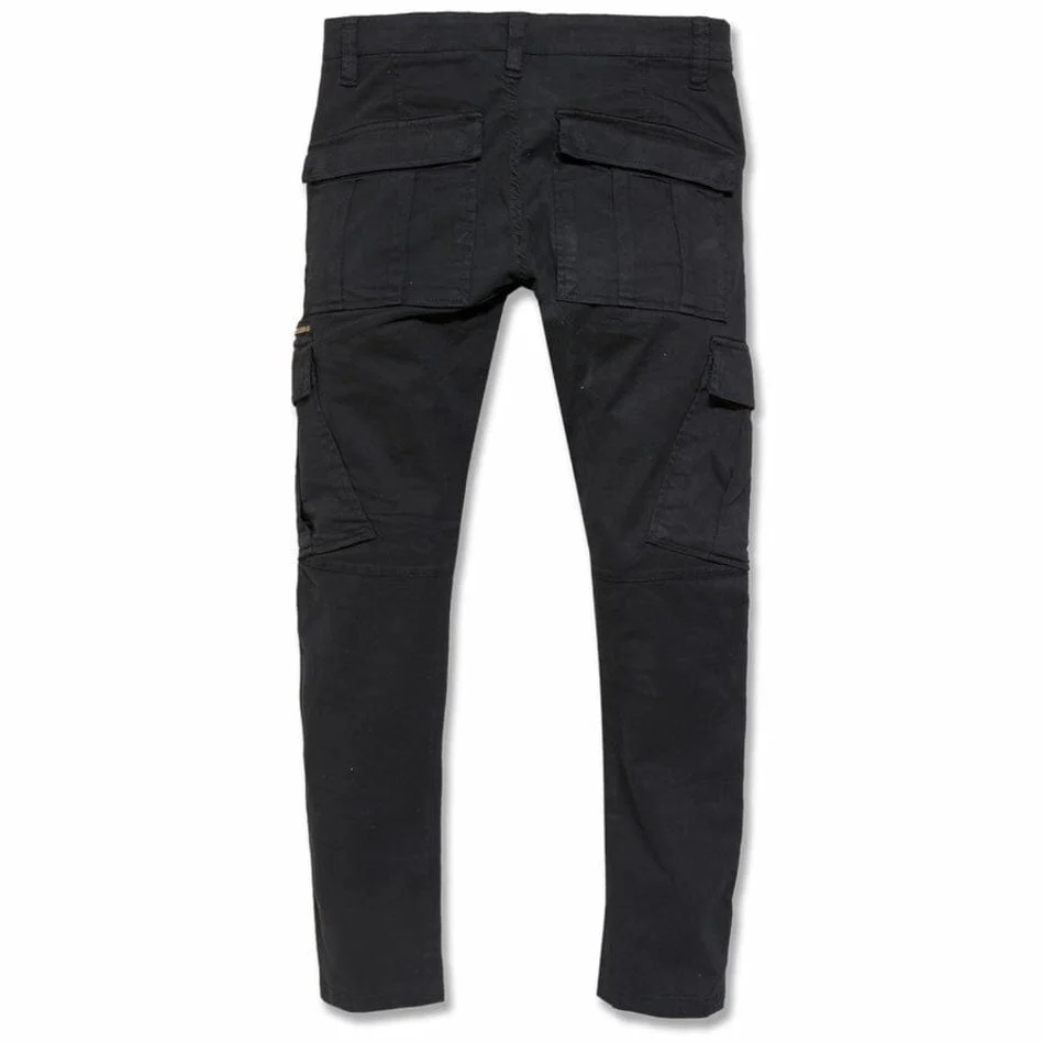 Jordan Craig Sean Dover Lightweight Cargo Pants (Black) 5652M - Image 2
