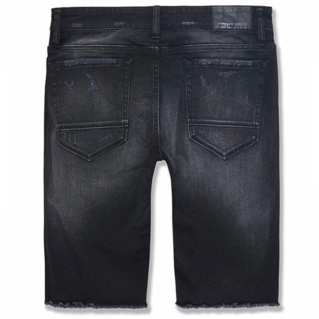 Jordan Craig Edison Denim Shorts (Black Shadow) J3171S - Image 2
