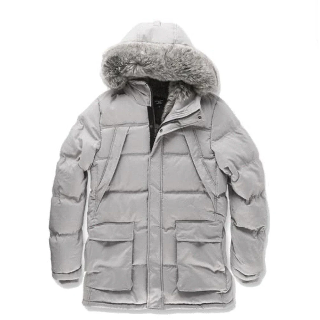 Jordan Craig Fargo Fur Lined Parka 2.0 (Light Grey) 91397