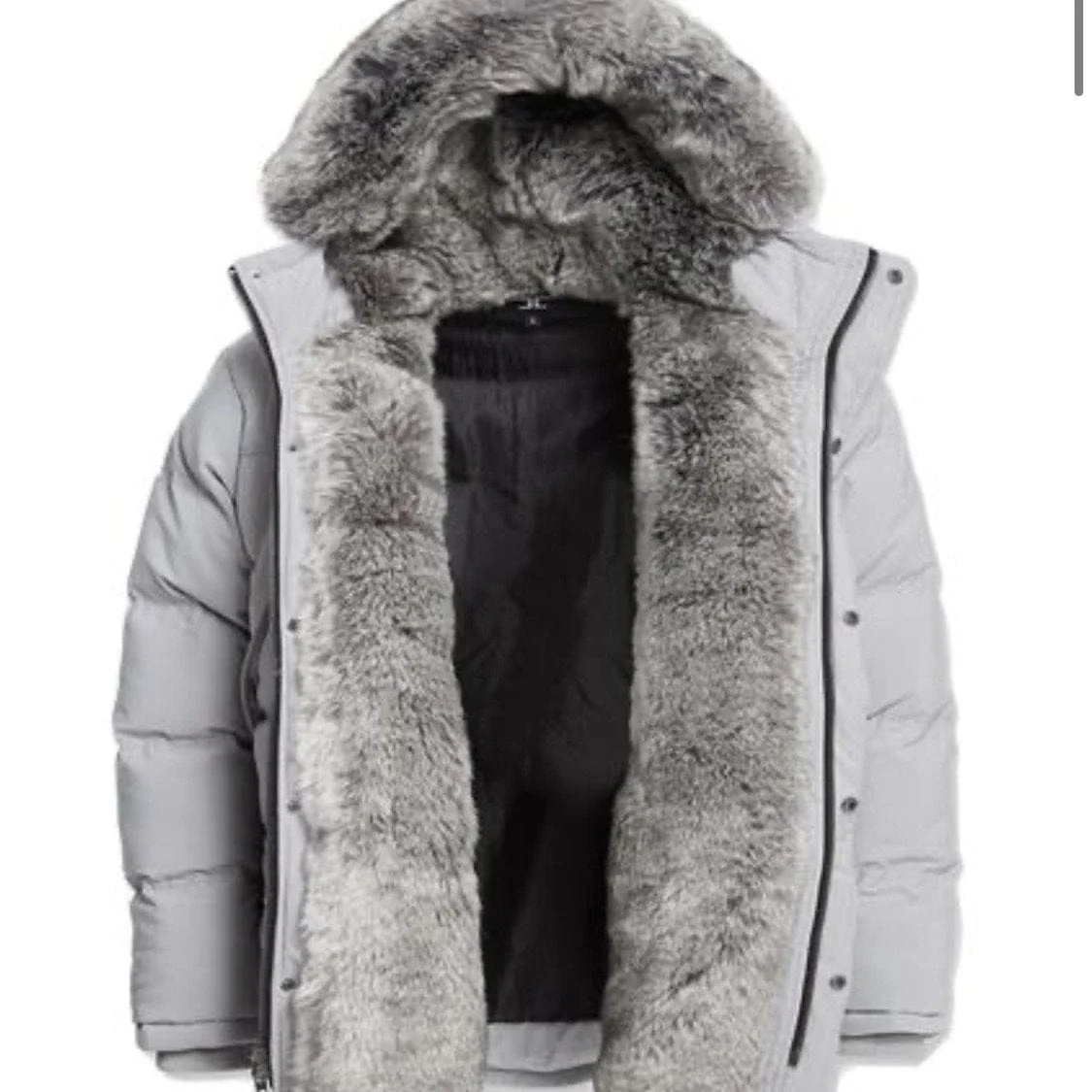 Jordan Craig Fargo Fur Lined Parka 2.0 (Light Grey) 91397 - Image 2