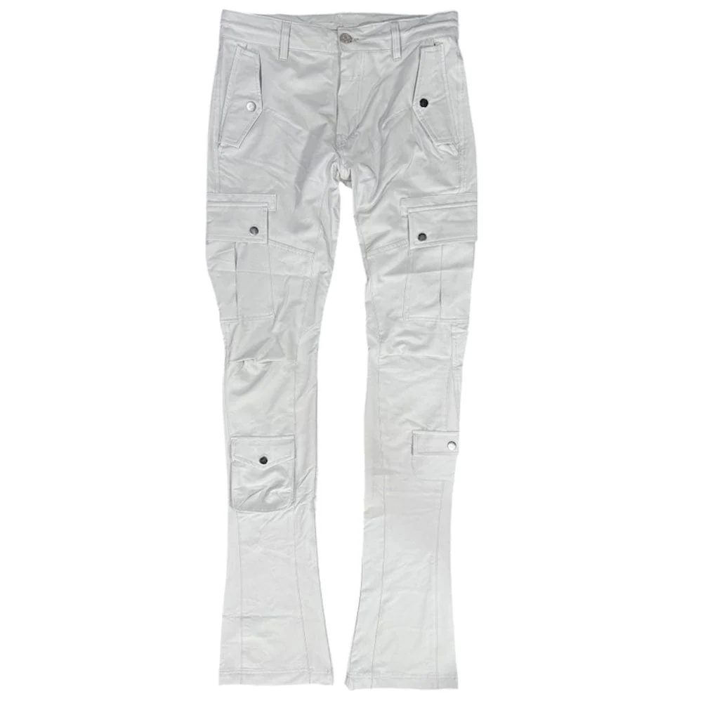 Jordan Craig Flare Flight Cargo Pants (Light Grey) JTF219
