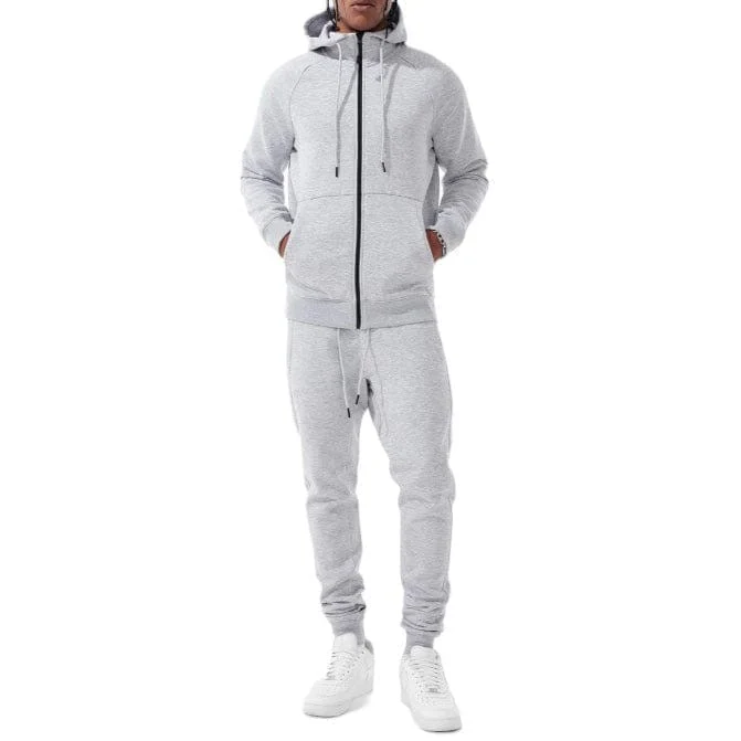 Jordan Craig Fleece Hoodie (Heather Grey) 8276H - Image 3